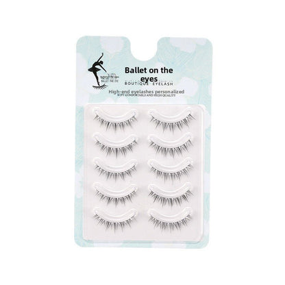 Transparent Stem False Eyelashes for Natural Nude Makeup - RAINSTAR