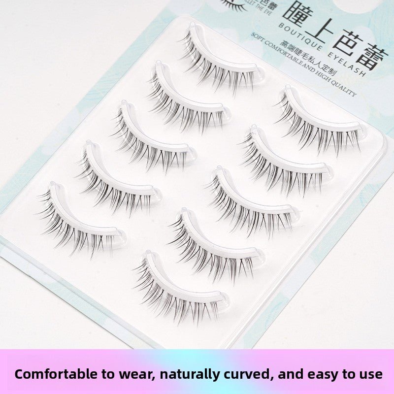 Transparent Stem False Eyelashes for Natural Nude Makeup - RAINSTAR
