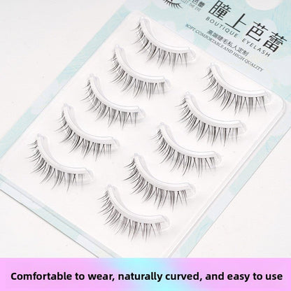 Transparent Stem False Eyelashes for Natural Nude Makeup - RAINSTAR