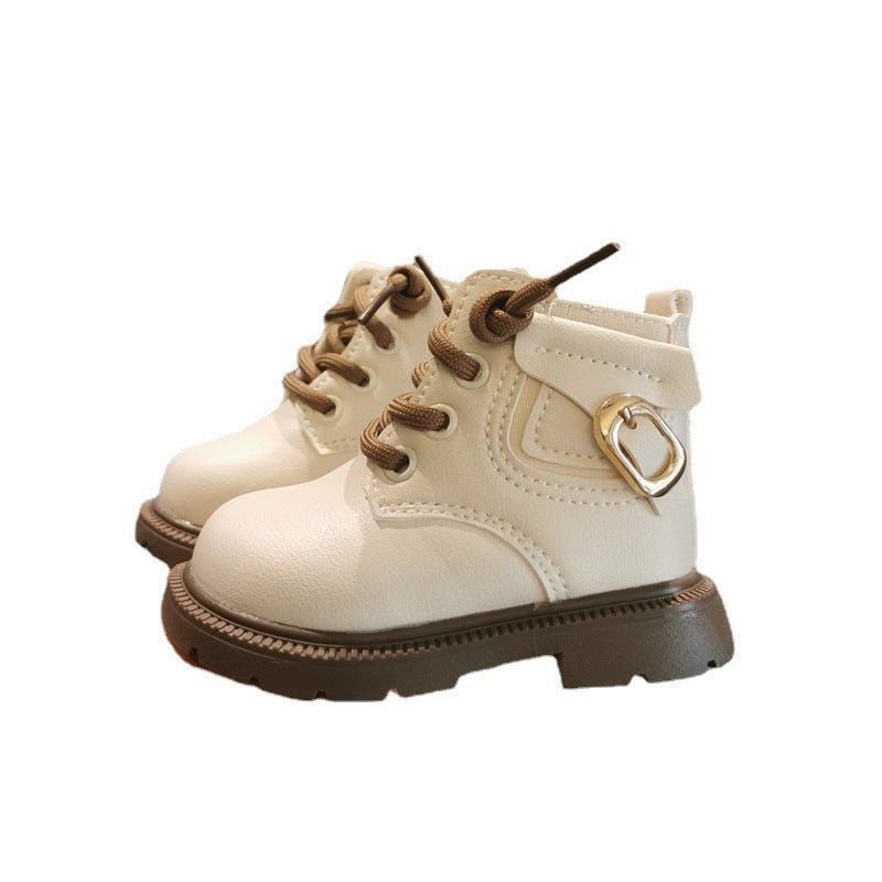 Winter Fleece-lined Baby Boots with Anti-slip Sole - RAINSTAR